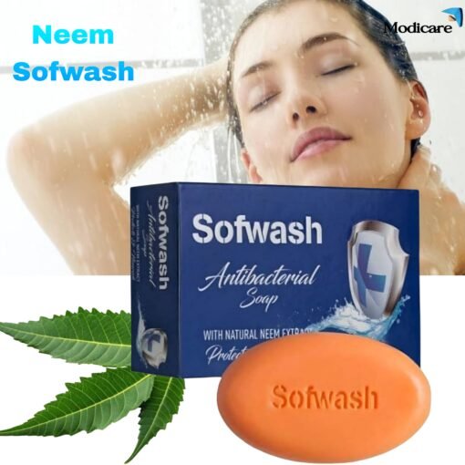 Modicare🧼✨ Sofwash Antibacterial Neem Soap 75 gm