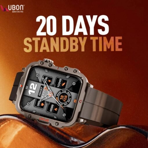 UBON SW-201 Active Plus Smart Watch Good Feel Life Stylish - Image 2