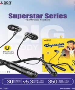 🎧 UBON Superstar Series (U6) – v5.3 Wireless Neckband
