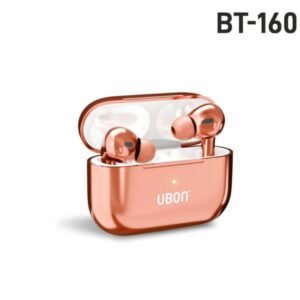 UBON BT-160 BassPlus: Wireless Earbuds with Noise Isolation , Touch Control & Type-C Charging