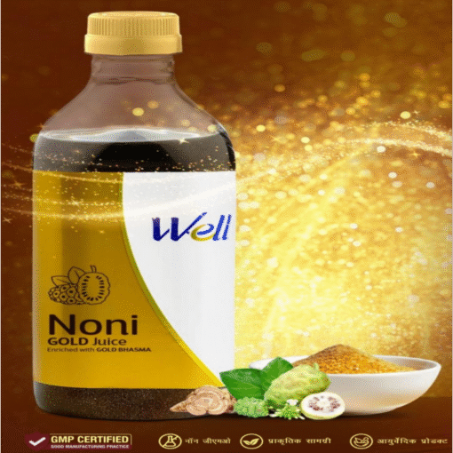 Well Noni Gold Juice with Gold Bhasma – 500 ml