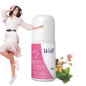 Well Freedom Roll on  लड़कियों और महिलाओं के मासिक धर्म (Periods) 50ml