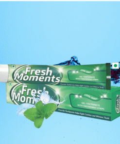 Alternative view of ✨ Fresh Moments Gel Toothpaste with Freshening Strips – Cool Mint Flavor ✨