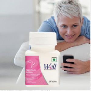 Well Freedom Tablets महिलाओं के हार्मोनल बैलेंस और पीरियड केयर के लिए भरोसेमंद हर्बल सपोर्ट ✨ 24unit
