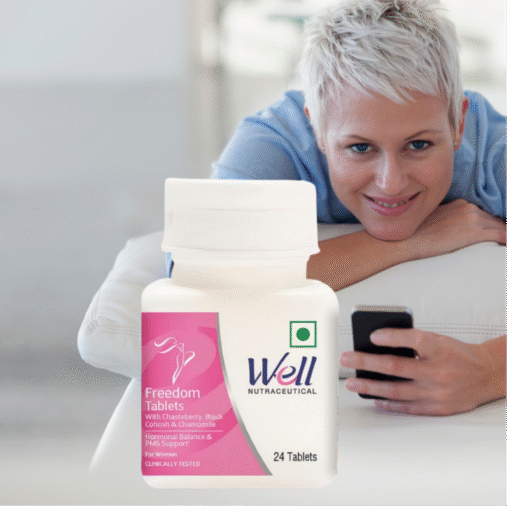 Well Freedom Tablets महिलाओं के हार्मोनल बैलेंस और पीरियड केयर के लिए भरोसेमंद हर्बल सपोर्ट ✨ 24unit