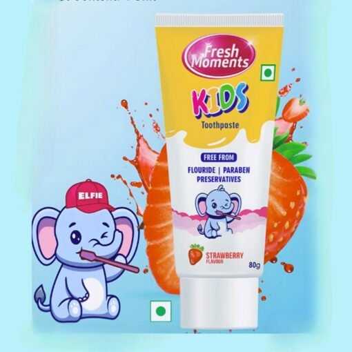 🦷 Fresh Moments Kids Toothpaste – बच्चों की मुस्कान का खास ख्याल 80g