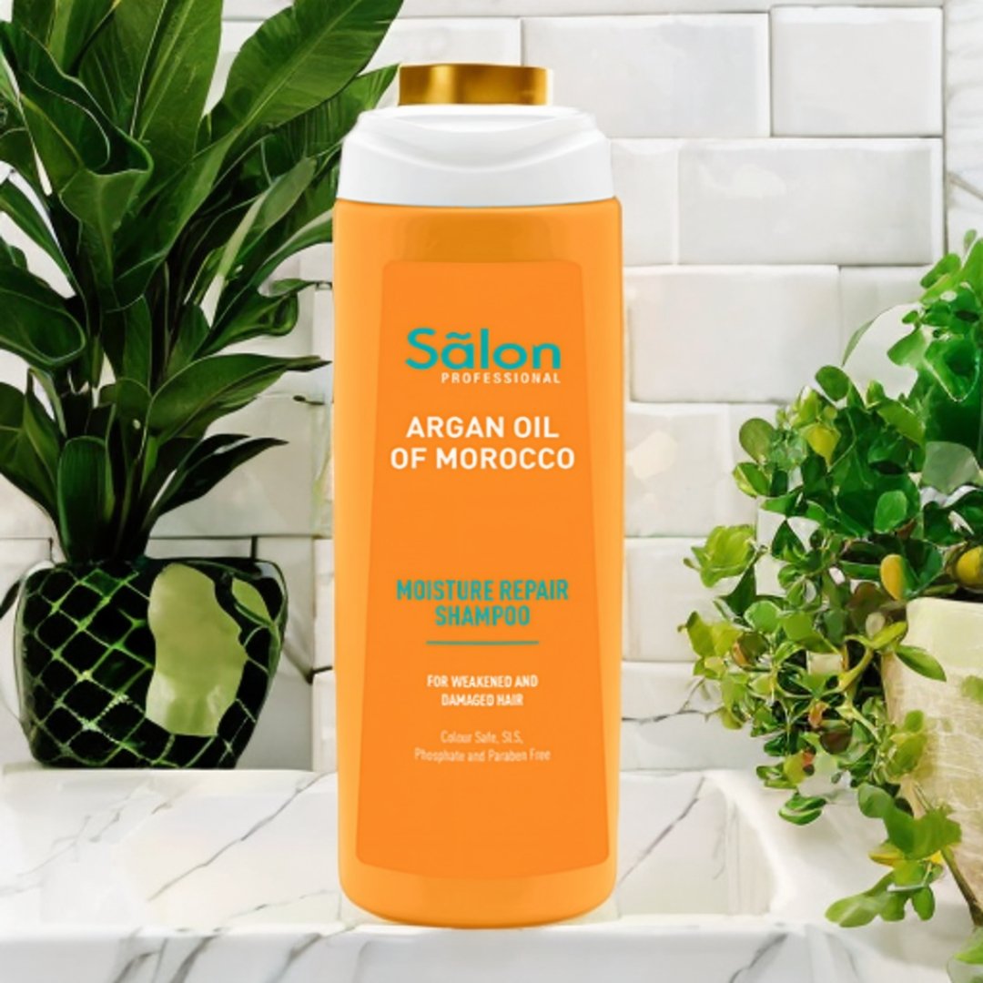 🧴 Salon Professional Argan Oil of Morocco – Moisture Repair Shampoo 200ml