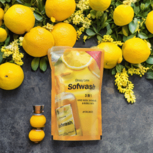 🧴🍋 Softwash Handwash 3-in-1 (Refill Pouch – Citrusy Lime) 500ml