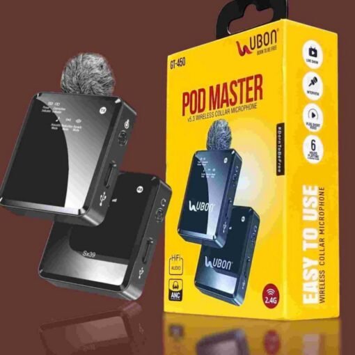 🎤 UBON GT-450 – POD MASTER Series Wireless Collar Microphone - Image 2