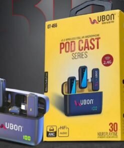 🎤 UBON GT-455 – Podcast Series Wireless Collar Microphone