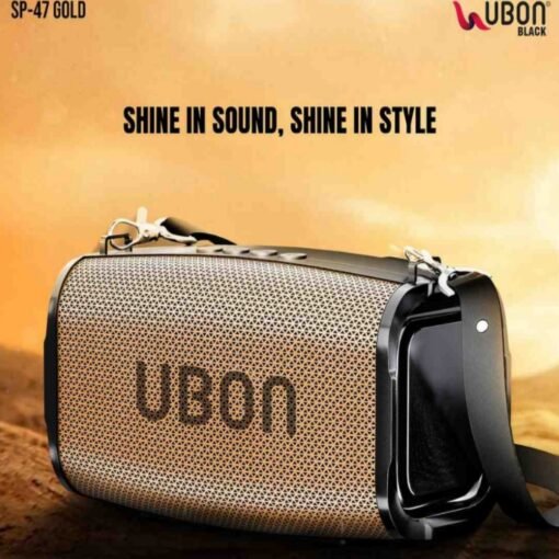 Ubon Sultaan SP-47 Gold Wireless Speaker