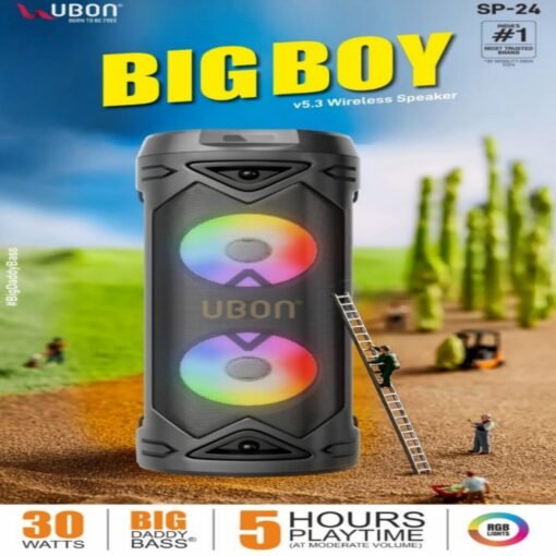 🔊 UBON BIG BOY SP-24 Speaker - Image 2