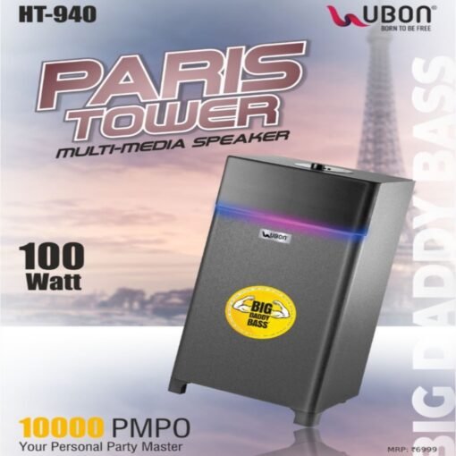 🔊UBON HT-940 Paris Tower Speaker! Enjoy Hi-Fi sound + booming bass - Image 2