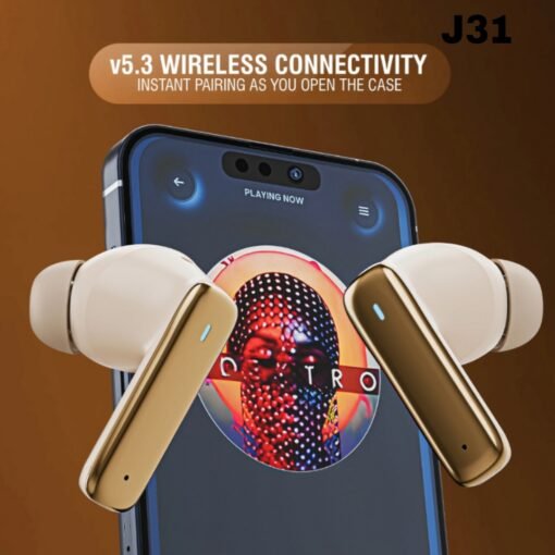 UBON J31 Freedom Series TWS Earbuds | 40Hrs Battery, Bluetooth v5.3, ENC Mic, Voice Assistant - Image 3