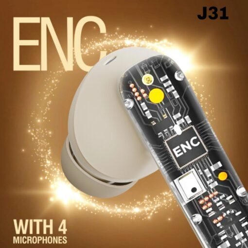 UBON J31 Freedom Series TWS Earbuds | 40Hrs Battery, Bluetooth v5.3, ENC Mic, Voice Assistant - Image 4