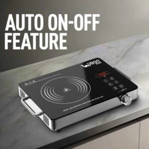 UBON Black IC-101 2500W Infrared Electric Induction Cooktop