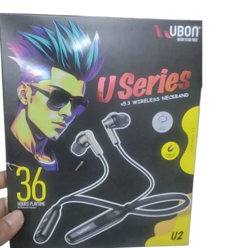 🎧 UBON U5 v5.3 Wireless Neckband | Born To Be Free Series | 36 Hours Playtime | Super Bass