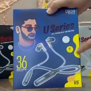 🎧 UBON U4 v5.3 Wireless Neckband | Born To Be Free Series | 36 Hours Playtime |