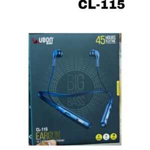 🎧 UBON CL-115 EARGUN v5.3 Wireless Neckband | Big Bass® | 45 Hours Playtime