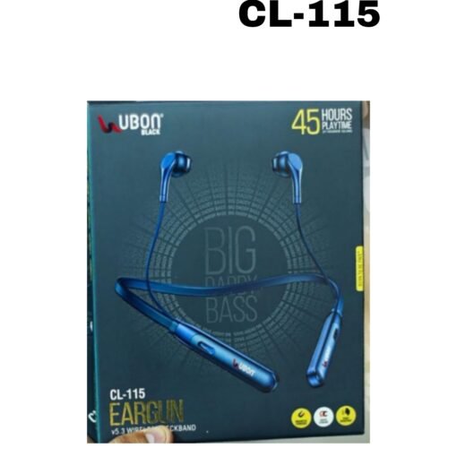 🎧 UBON CL-115 EARGUN v5.3 Wireless Neckband | Big Bass® | 45 Hours Playtime