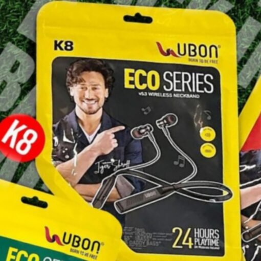 UBON ECO Series K8 Wireless Neckband Bluetooth v5.3
