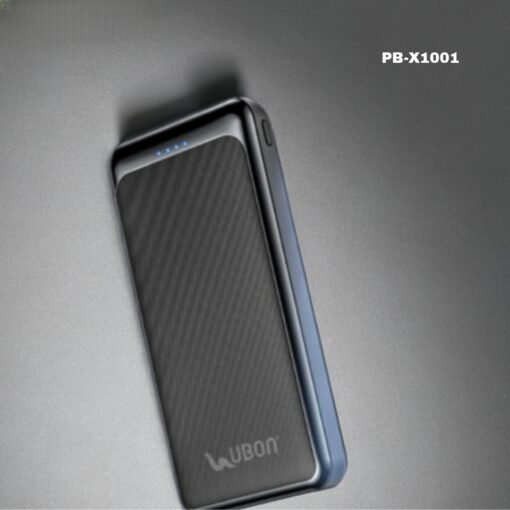 UBON PB-X1001 Power Slice 10000mAh True Capacity Power Bank (15W Fast Charging, Dual USB Output, Type-C + V8 Input - Image 3