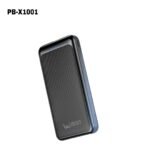 UBON PB-X1001 Power Slice 10000mAh True Capacity Power Bank (15W Fast Charging, Dual USB Output, Type-C + V8 Input