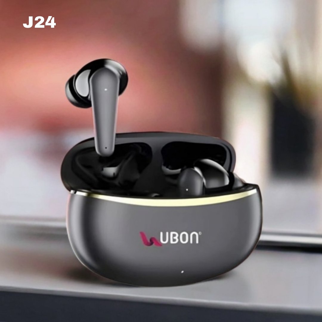 UBON Truly Wireless Earbuds | Big Daddy Bass J24 Black Ultimate