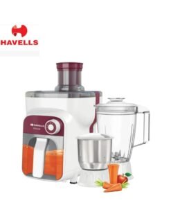 🥤 Havells Stilus XL 500 W Juicer Mixer Grinder (Burgundy, 3 Jar)