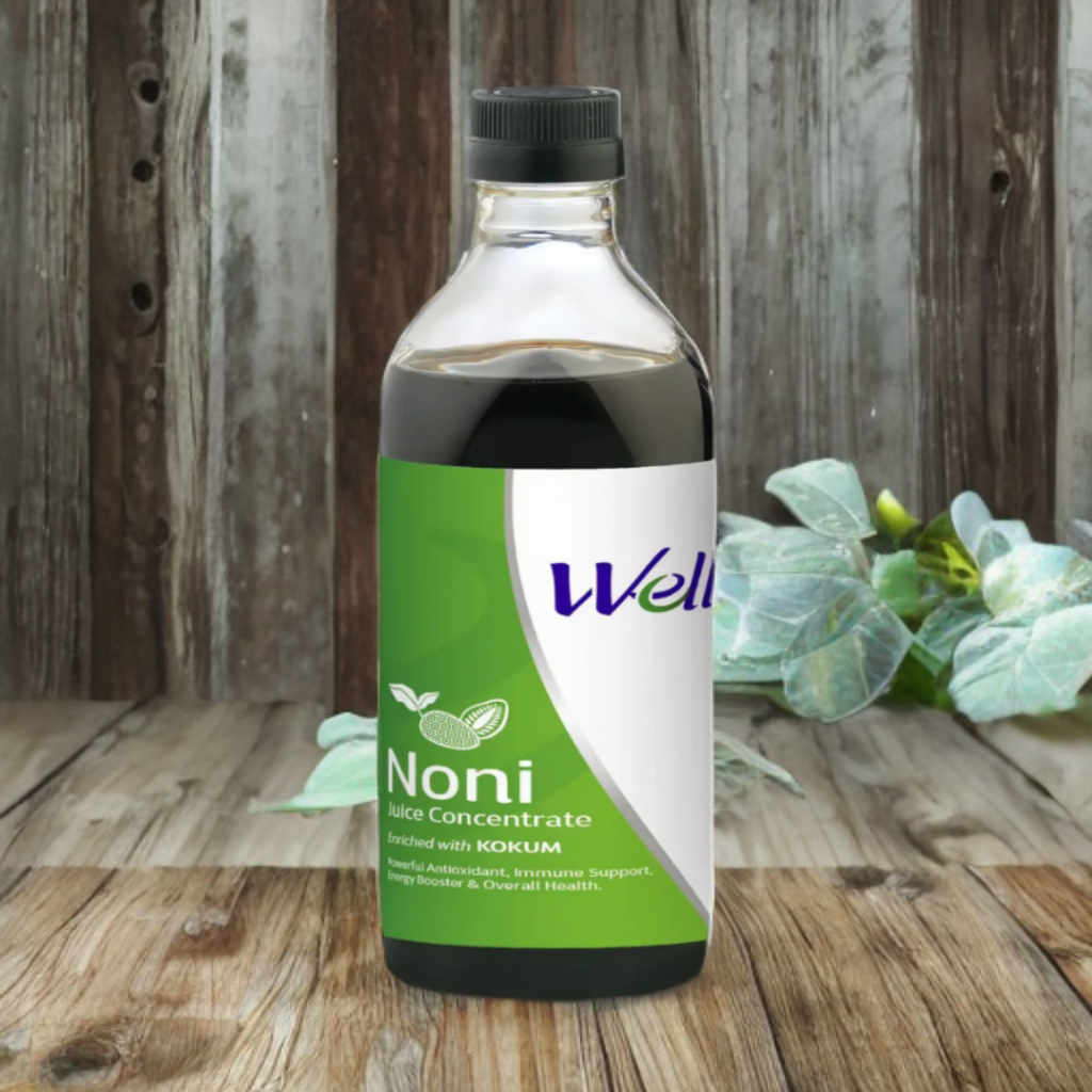 🍹 Well Noni Juice Concentrate with Kokum (HL2006) यह दवाई नहीं है, हेल्थ सप्लीमेंट है , 1L