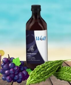 🌿 Well Karela Jamun Juice – 1L | Natural Blood Purifierयह दवाई नहीं है, हेल्थ सप्लीमेंट है , 1L