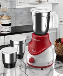 Crompton Mixer Grinder | 500W Powerful Motor | Red & White 3Jar 2year Warranty