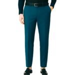👔 Men’s Regular Stylish Formal Pant – Dark Turquoise Color